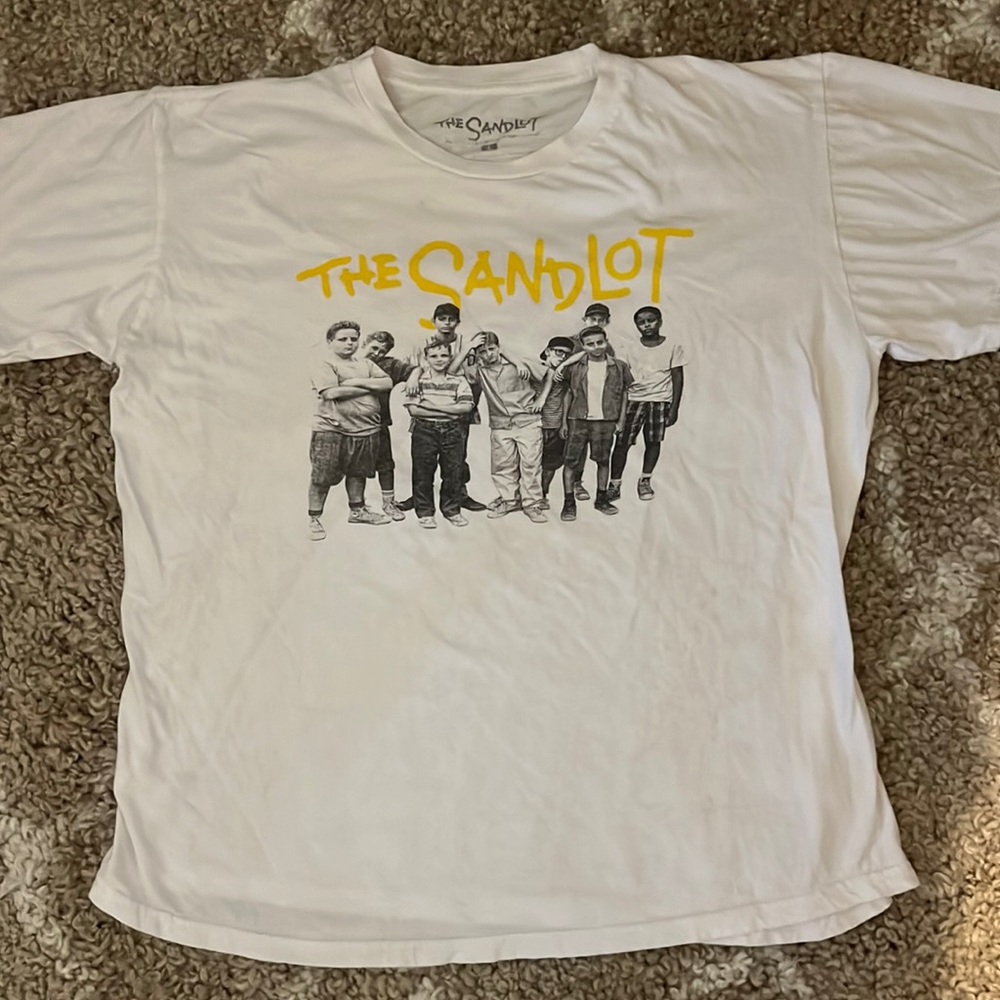 The Sandlot White Tee Large